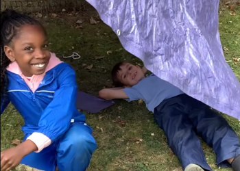 KS2 Forest School - Den Building